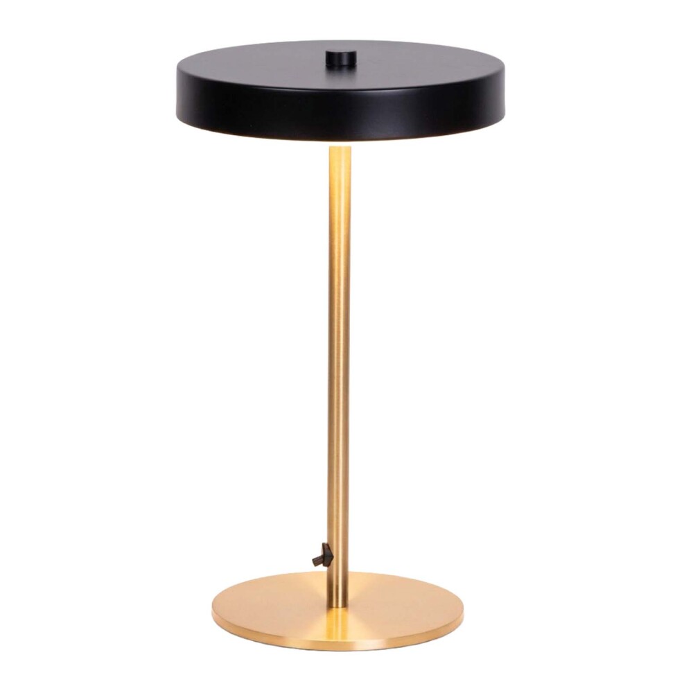 LÁMPARA DE MESA ML2432 AMARILLO METAL ML243270