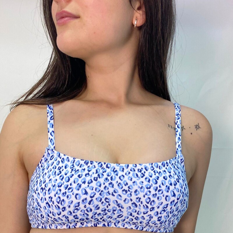 Top bikini MILENA Animal Print