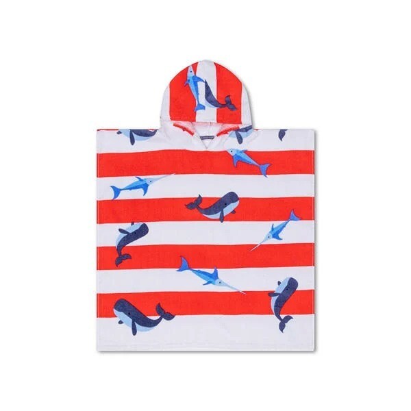 Toalla poncho swim essentials anclas