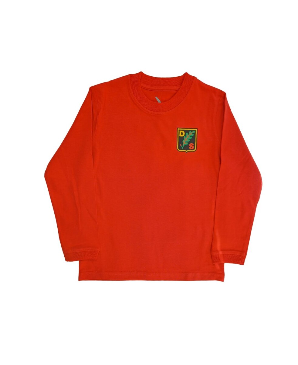 T-shirt manga larga Kinder Colegio Alemán - Rojo 