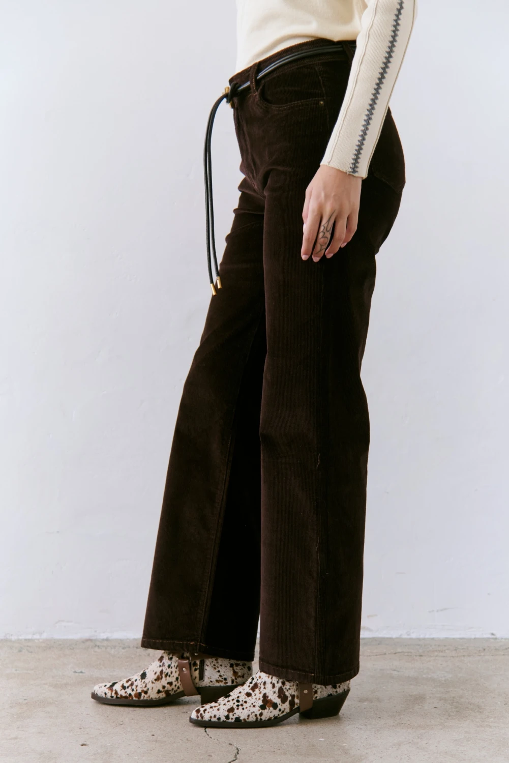 PANTALON PANA chocolate 1