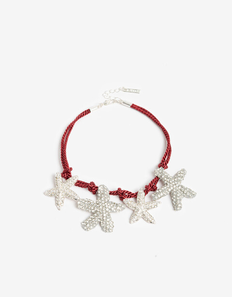 Tobilleras Cordón Tobillera Cordón Estrellas - Rojo Medio