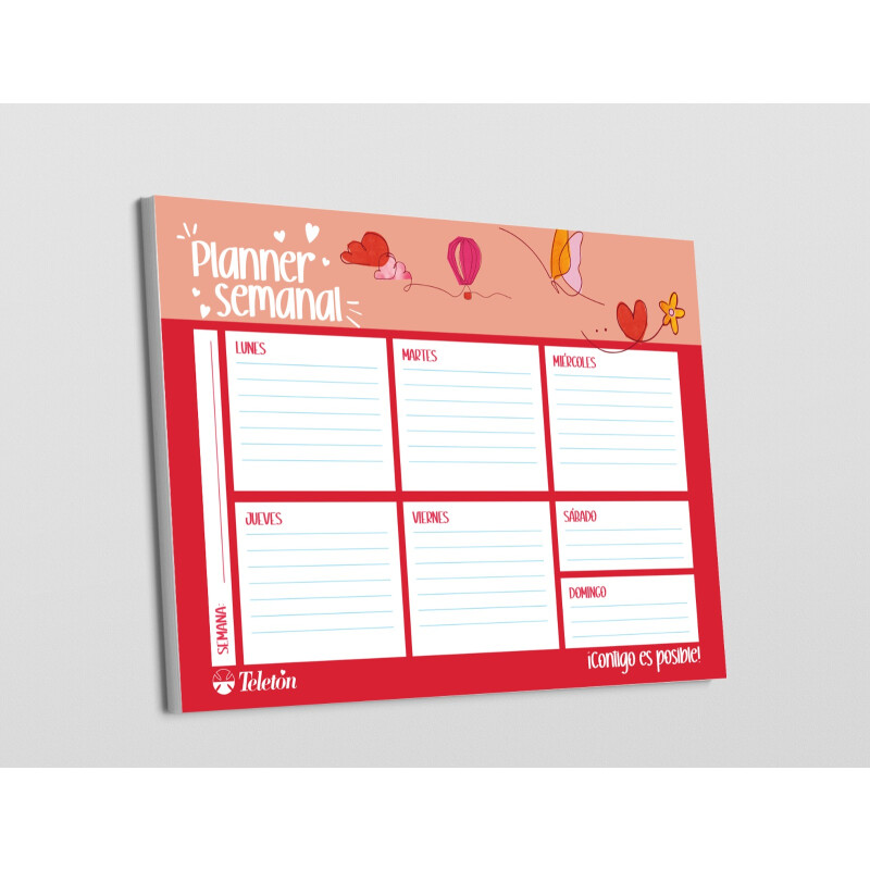 Planificador Semanal #NosMueveElCorazón Planificador Semanal #NosMueveElCorazón