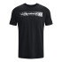 UA CAMO CHEST STRIPE SS-WHT BLK-001