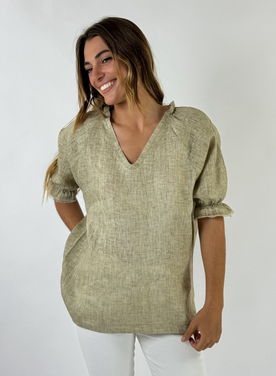 BLUSA CISNE - VERDE 