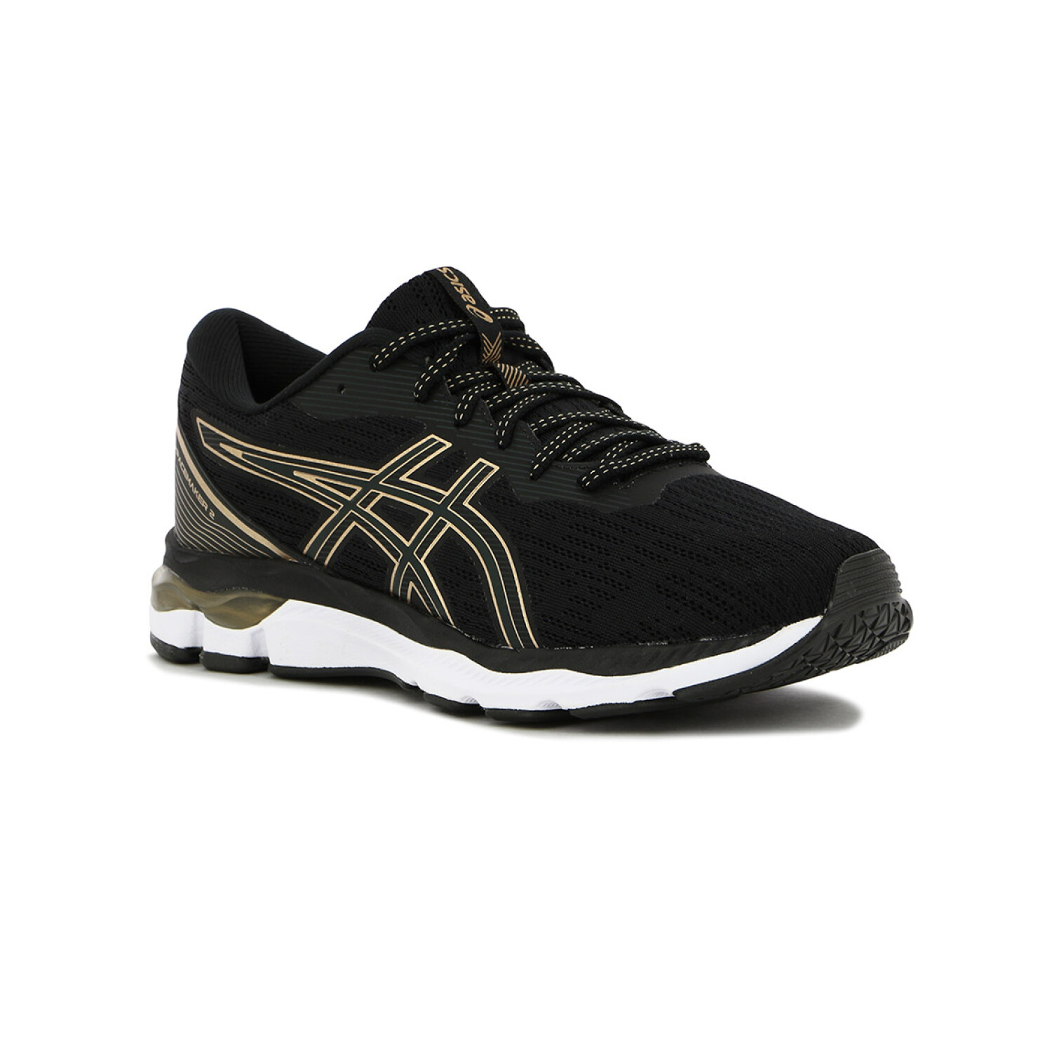 Asics Gel pacemaker 2 Negro dorado Macri