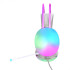 Auriculares Gamer Xtrike Me Gh-511 Luz Rgb Microfono 20W Variante Color Blanco