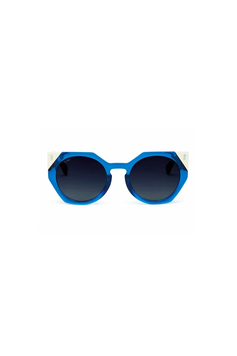 Lentes Tiwi Venus - Shiny Deep Blue With Blue/beige Lenses 