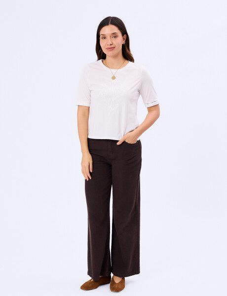 T-shirt con bordado Mavi T-shirt con bordado Mavi