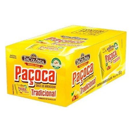 Pacoca de Maní DaColonia 20 grs caja x54 Pacoca de Maní DaColonia 20 grs caja x54