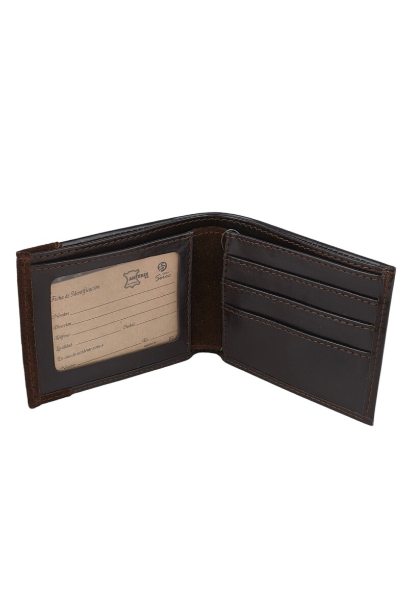 Billetera con tarjetero y visor Billetera con tarjetero y visor