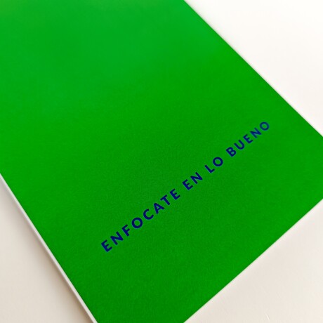 Block notas verde Sc