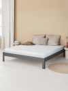 Estructura cama 180x200 KILDEN gris osc Estructura cama 180x200 KILDEN gris osc