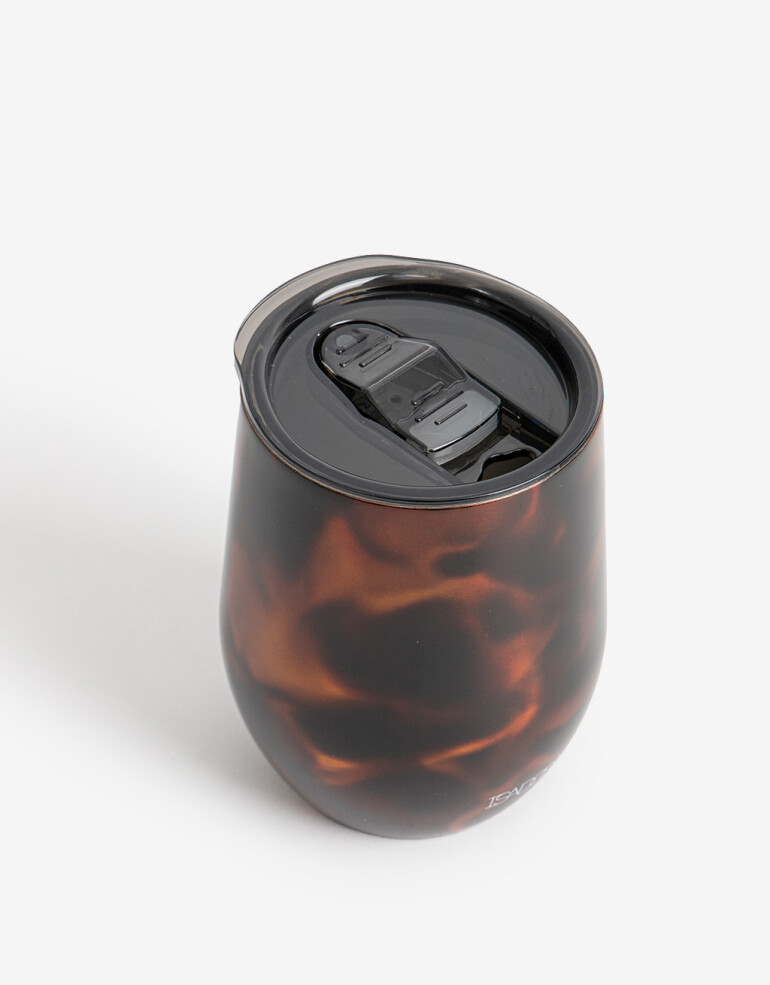Artículos cocina Vasos Vaso Metálico Estampa Carey - Combinacion Marmol