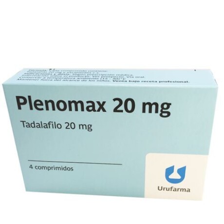 Plenomax 20mg X4 ¿ Tadalafilo Disfunción Eréctil Plenomax 20mg X4 ¿ Tadalafilo Disfunción Eréctil