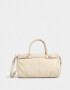 Bowling Cartera Bowling Con Hebillas - Blanco Crudo