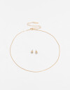 Bijouterie Set Metal Set De Bijouterie - Dorado