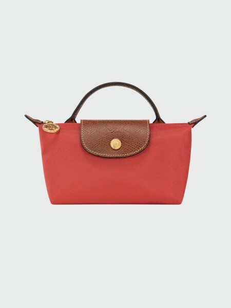 LONGCHAMP - Le Pliage Original Pouch Tomate