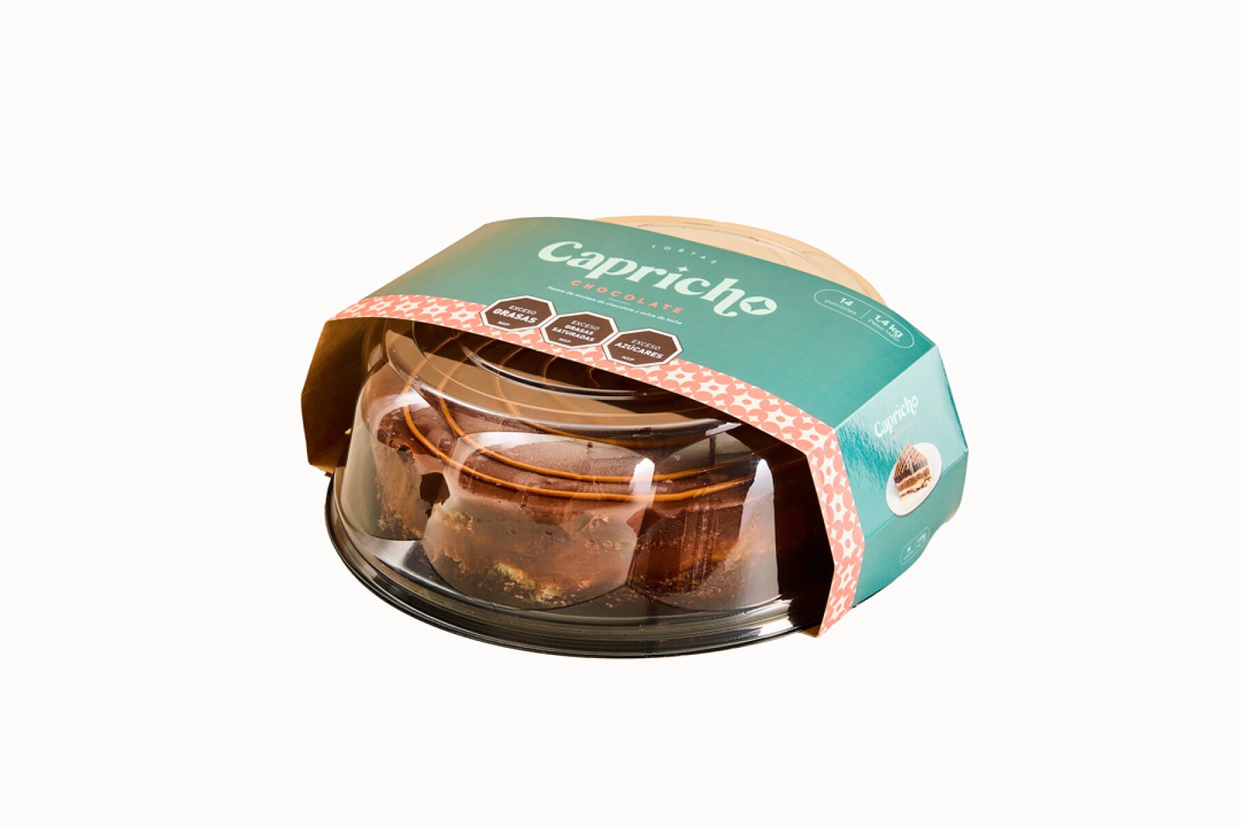 TORTA CHOCOLATE CAPRICHO 1,4 KG 