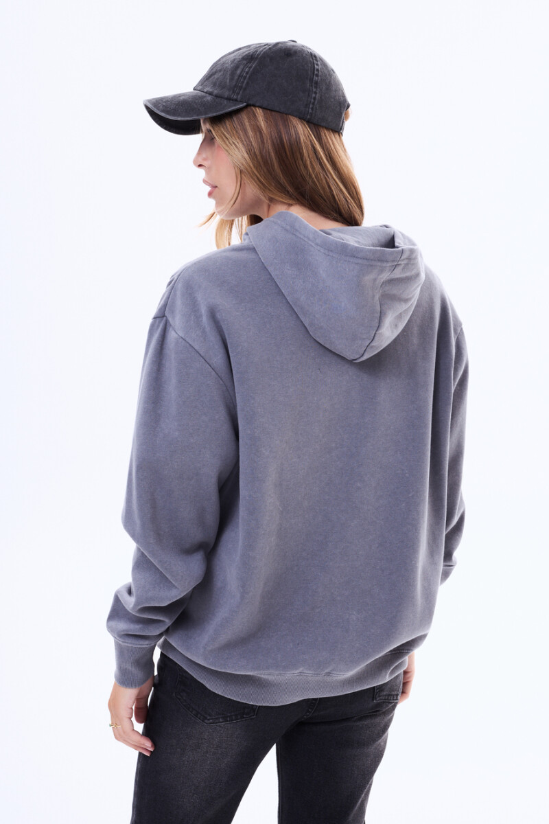 Buzo de felpa Ubatuba Gris oscuro