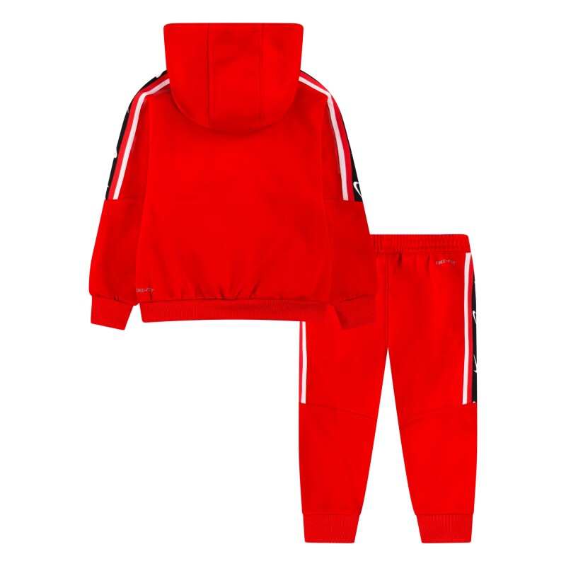 Conjunto Club Poly Polera Se de Niños Rojo