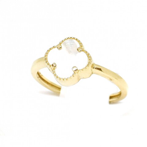 Anillo en Oro 10 Kilates con Nácar Anillo en Oro 10 Kilates con Nácar