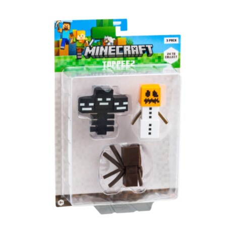 Pack X3 Figuras Minecraft MC2020 PACK-4