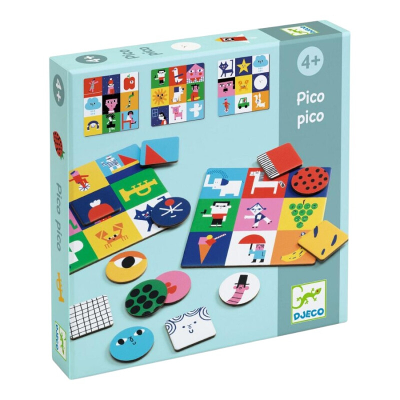 Juego Pico Pico Lotería +4 Djeco Juego Pico Pico Lotería +4 Djeco