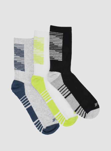 Pack x3 medias media caña con diseño Variante 28