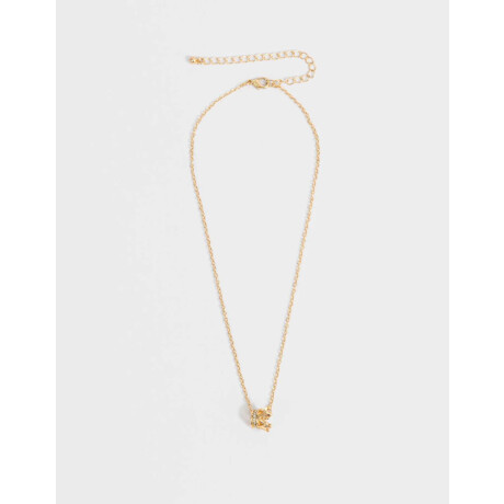 Cadena Con Dije Con Strass Dorado