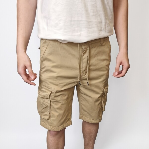 Bermuda Jogger Cargo Beige