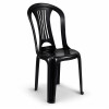Silla Plastico Negra Mor Reforzada 140 Kg Apilable Silla Plastico Negra Mor Reforzada 140 Kg Apilable