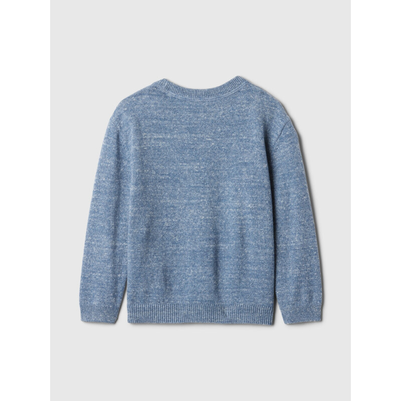 SLD CREW SWT LT BLUE HEATHER