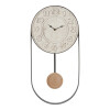 RELOJ DE PARED HIERRO D29.5X60X5CM CON PÉNDULO RELOJ DE PARED HIERRO D29.5X60X5CM CON PÉNDULO
