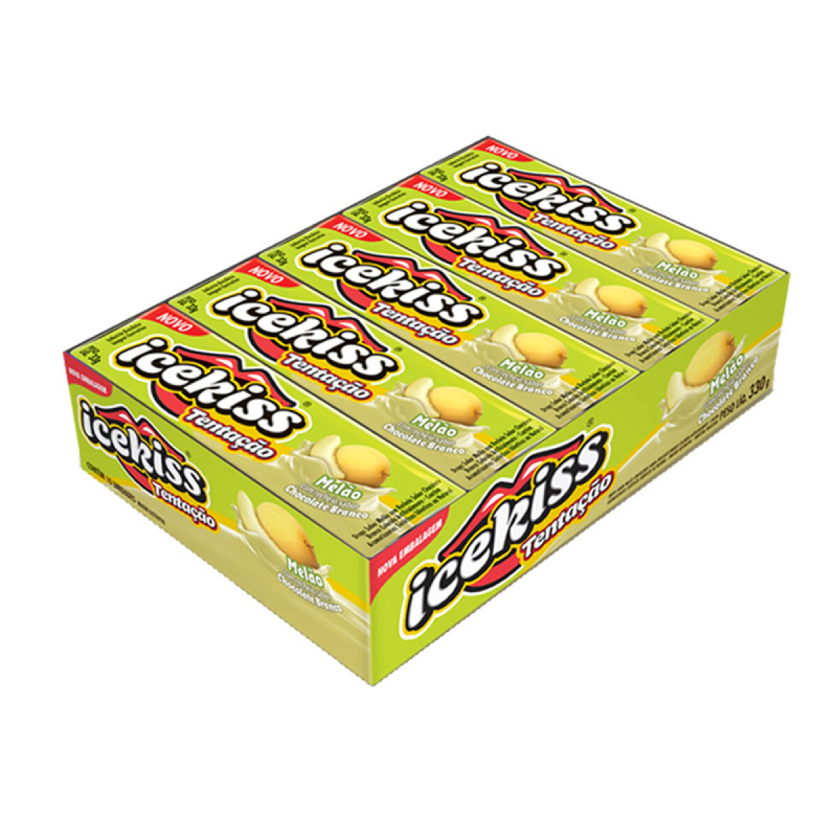 Pastilla ICEKISS x12 Unidades - MelÃÂ³n con Chocolate Blanco 
