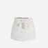 Short pollera con lazo BLANCO