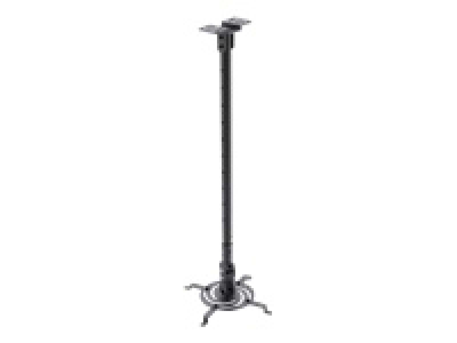 Klip Xtreme KPM-610B - Kit de montaje (pies, montaje en techo inclinado/giratorio) - para proyector - acero - negro - se puede i 