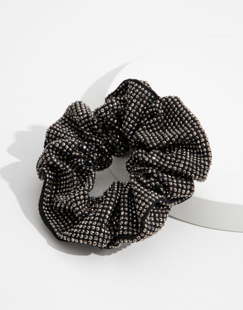 Skunzies Let´s go out Scrunchie Con Strass - Combinacion Bicolor