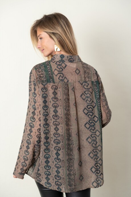 CAMISA VENTURINA Verde