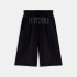 UA TERRY SHORT TINI FUTTTURA-BLK BLK-001