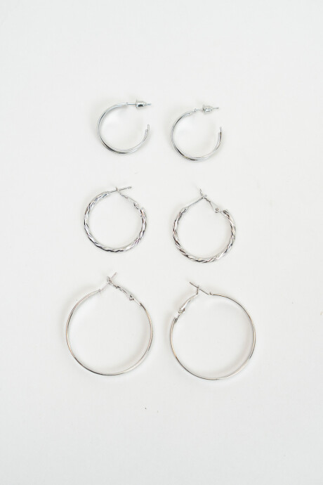 Caravana Set Plateado