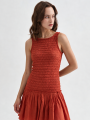 Vestido Kamar Rojo Anaranjado
