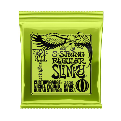 ENCORDADO ELÉCTRICA Ernie ball Regular slinky 8str 10-74 ENCORDADO ELÉCTRICA Ernie ball Regular slinky 8str 10-74