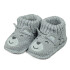 Escarpines hilo gris
