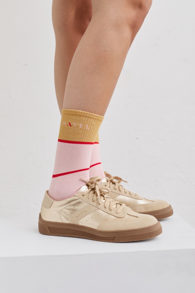 PRE VENTA MEDIAS SAVIA TEAM - Rosa 