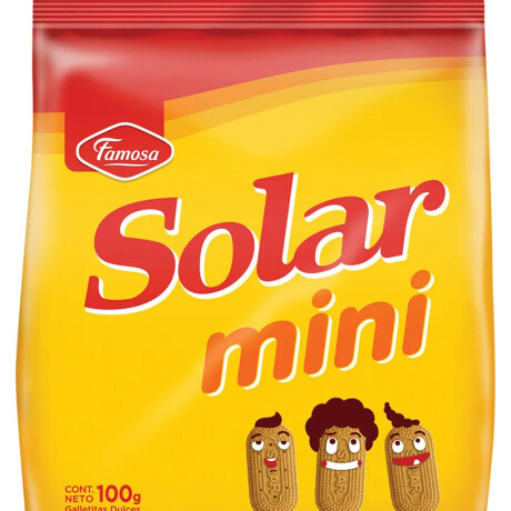 GALLETA MINI SOLAR 100 GR GALLETA MINI SOLAR 100 GR