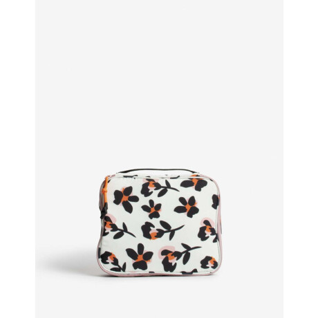 Porta Cosméticos Estampado Flores