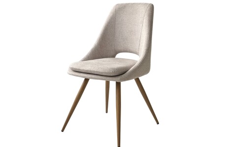 Silla CYNTIA en Tela Beige