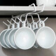 Soporte para tazas movible BLANCO