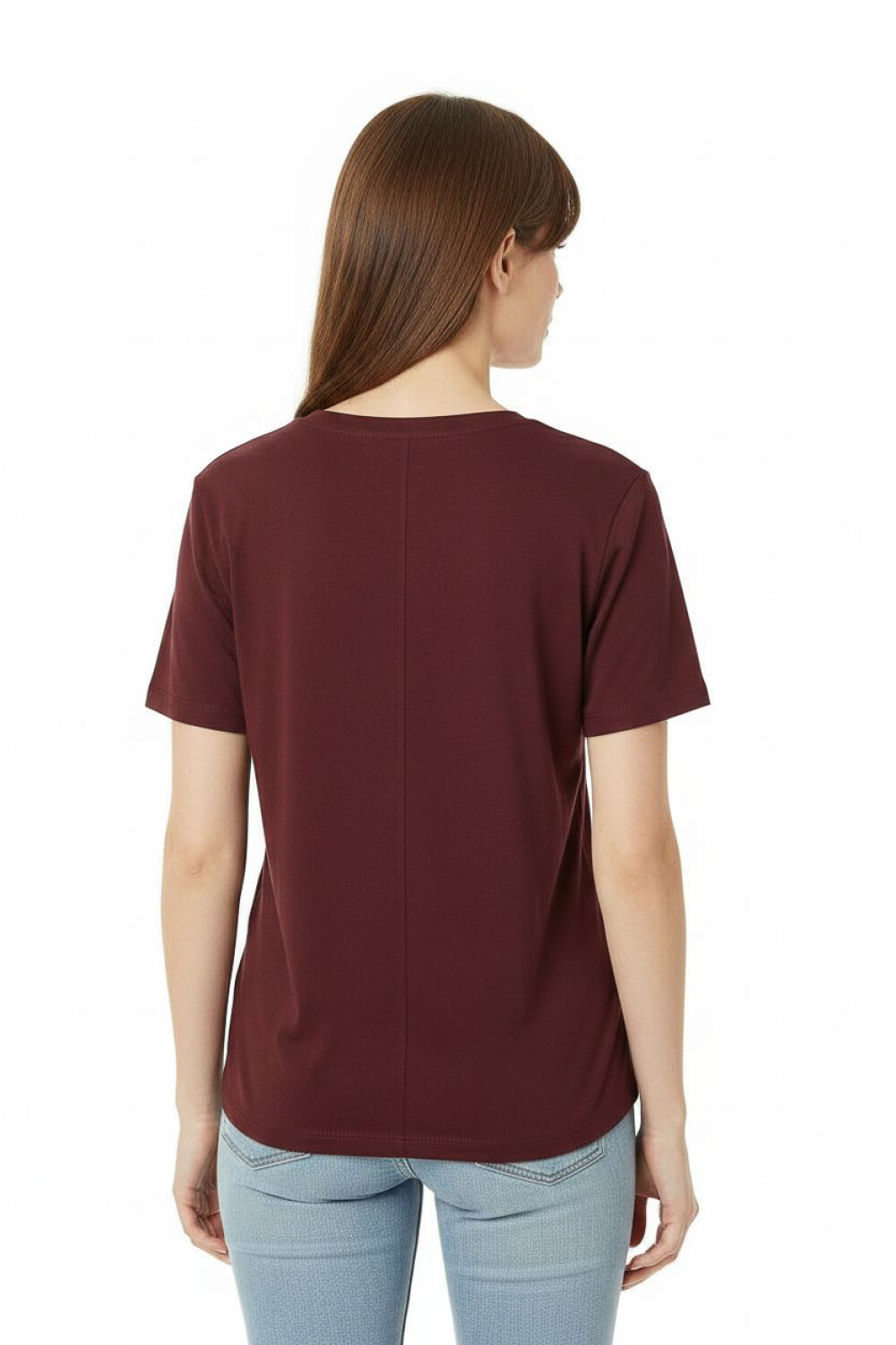 Remera Blumi Cereza Oscuro